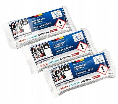 Środek odkamieniający w tabletkach do ekspresu | 6szt 18g uniwersalne na Arena.pl