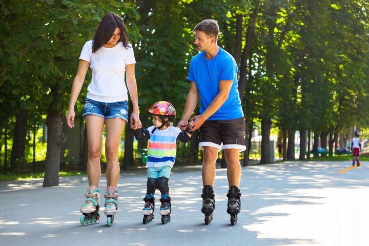 Kask rowerowy dla dzieci regulowany rower deska Meteor rozmiar M 52-56 cm zdjęcie 12