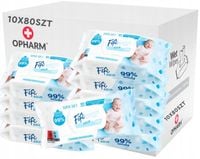 Zestaw chusteczki wodne 99 % FIFI AQUA- 800 szt