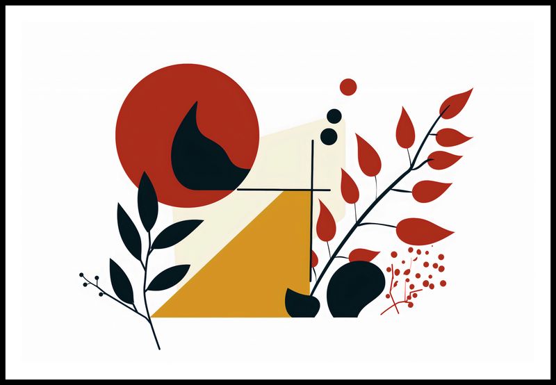 Plakat 91,5x61cm Ogień i Flora zdjęcie 3