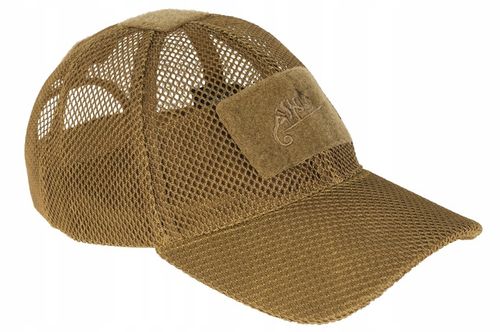 Czapka z Daszkiem Helikon Mesh Bejsbolówka Siatka Regulowana Brązowa Coyote na Arena.pl
