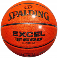 SPALDING TF500 7 Excel piłka do koszykówki na halę i orlik skóra kompozyt