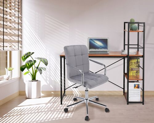 krzesło quatro welur szare na Arena.pl