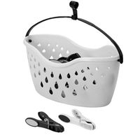 Klamerki do prania z zawieszanym koszyczkiem 24szt. swe