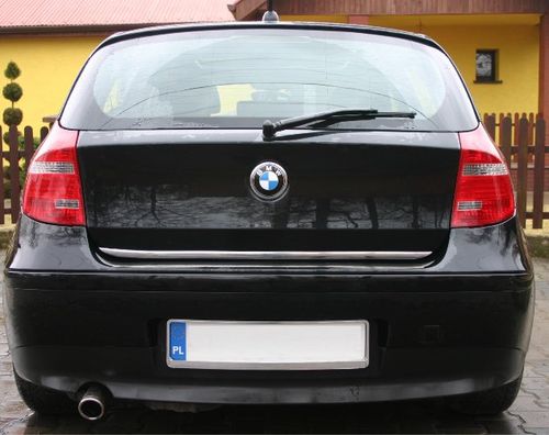 LISTWA CHROM KLAPA NA KLAPE - BMW 1 e81 e87 118 na Arena.pl