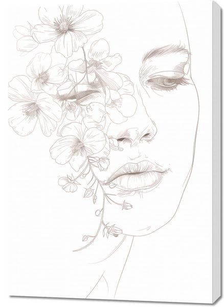 Obraz 70x100cm Kwitnąca Imersja zdjęcie 1