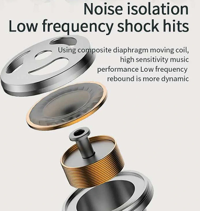 P733 bezprzewodowe słuchawki Bluetooth 5.1 membrana kompozytowa ruchoma cewka oddychające nauszniki 3.5mm słuchawki do gier z mikrofonem na Arena.pl