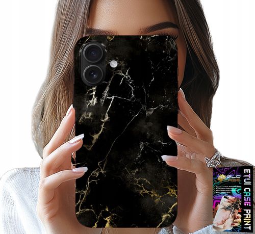 ETUI DO IPHONE 16 - KAMIENNE ELEGANCKIE WZORY FUTERAŁ CASE na Arena.pl