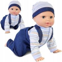 LALKA BOBAS RACZKUJĄCA NIEMOWLAK bobasek RACZKUJE GAWORZY NATALIA