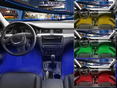 Oświetlenie samochodowe TRACER RGB LED na Arena.pl