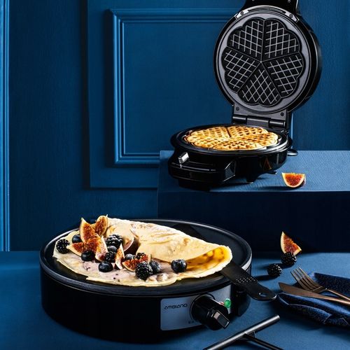 NALEŚNIKARKA ELEKTRYCZNA PATELNIA DO PIECZENIA NALEŚNIKÓW 1200W 30cm na Arena.pl