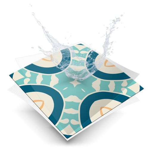 Naklejki Na Płytki Pastele MOZAIKA Marokańska Zestaw 24 szt. 25x25 na Arena.pl