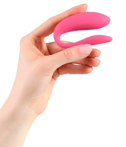 we-vibe sync lite pink - model dla par z aplikacją, smukła konstrukcja na Arena.pl
