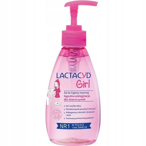 LACTACYD GIRL Żel Do Higieny Intymnej x2 na Arena.pl