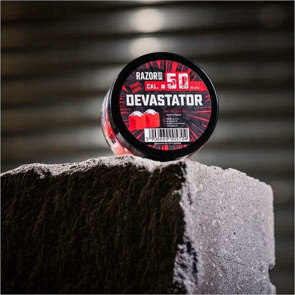 RazorGun Kule Metalowe Stalowe Devastator kal. .50 60 szt. do Umarex zdjęcie 7