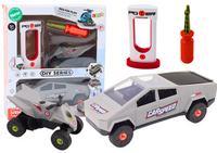 ND24_18664 Zestaw Nowoczesne Auto z Quadem Do Roz