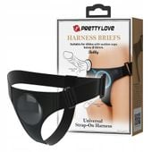 Strap-on z dockiem, możliwość przyssania różnych dildo. Uniwersalny