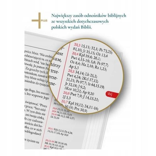 Biblia Plus płótno biała - praca zbiorowa na Arena.pl