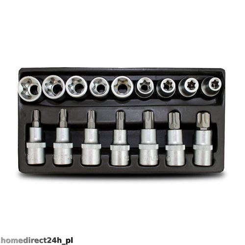 NASADKI TORX BIT IMBUS 16 ELEMENÓW NOWE 13382 na Arena.pl