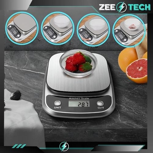 WAGA KUCHENNA ELEKTRONICZNA PRECYZYJNA 1 g | 5 kg TARA JUBILERSKA + na Arena.pl