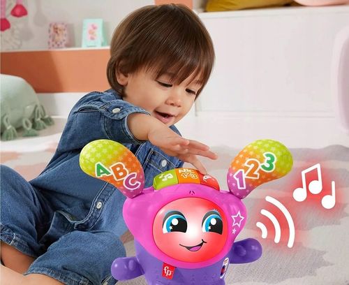 FISHER PRICE INTERAKTYWNA TANECZNA DJ-ka zabawka edukacyjna +9m HRD21 na Arena.pl