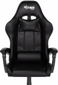 FOTEL GAMINGOWY CYBER CHAIRS X-LOGIC BLACK - BIUROWY