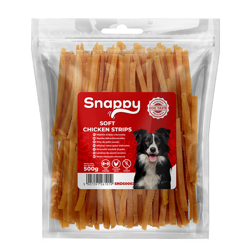 Miękki filet z kurczaka dla psa - przysmak pałeczki z kurczaka 500g SNAPPY na Arena.pl