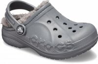 Dziecięce Ocieplane Buty Klapki Chodaki Crocs Baya Lined Clog 30-31