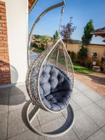 Poduszka pikowana na fotel wiszący KOKON gniazdo poducha na huśtawkę