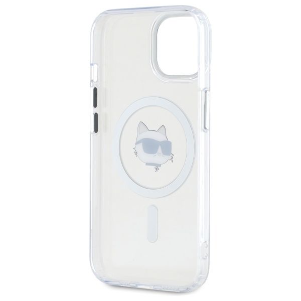 Etui Karl Lagerfeld do iPhone 15 Plus, iPhone 14 Plus, Biały, MagSafe zdjęcie 7