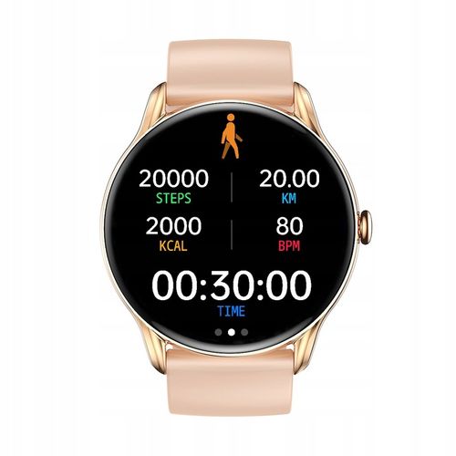 Zegarek smartwatch damski okrągły funkcje rozmowy NA PREZENT + na Arena.pl