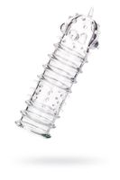 A-Toys, Penis Sleeve, Tpr, Transparent, 15.3 Cm