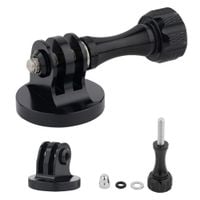 Adapter STATYWOWY 1/4" do kamer GoPro DJI SJCAM + Śruba Montażowa Aluminium