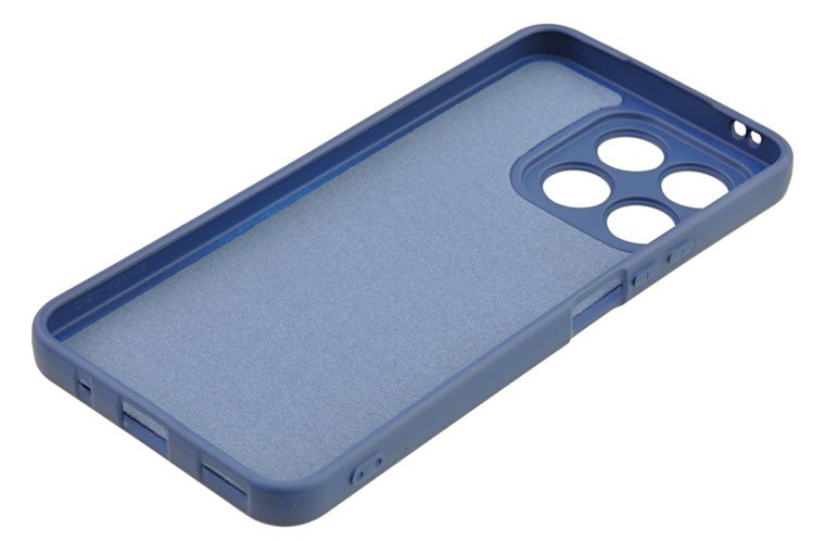 Etui silikonowe Tint do Honor X8A granatowy zdjęcie 3