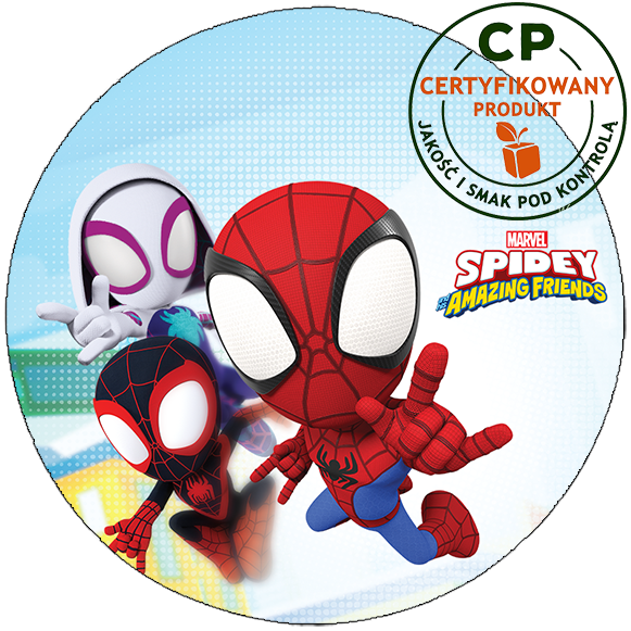 Opłatek na tort Spidey zdjęcie 1