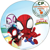 Opłatek na tort Spidey