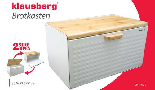 chlebak dwustronny klausberg kb-7427 biały na Arena.pl