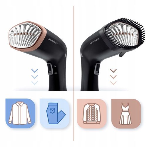 Parownica do ubrań 1600W Steamer parowy Żelazko parowe ZESTAW 26g/min na Arena.pl