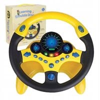 KIEROWNICA DO AUTA INTERAKTYWNA SYMULATOR JAZDY SAMOCHODEM KRĘCI SIĘ 360