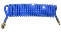 YATO WĄŻ SPIRALNY PNEUMATYCZNY DO KOMPRESORA 8x12mm 5M PU Z SZYBKOZŁĄCZAMI