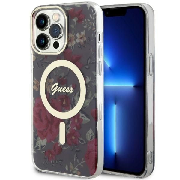Etui Guess do iPhone 14 Pro Max, Zielony, MagSafe zdjęcie 1