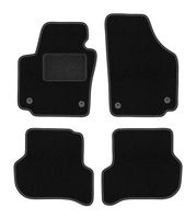 Dywaniki welurowe LUX Seat Altea XL 08.2008-2015 czarne AV