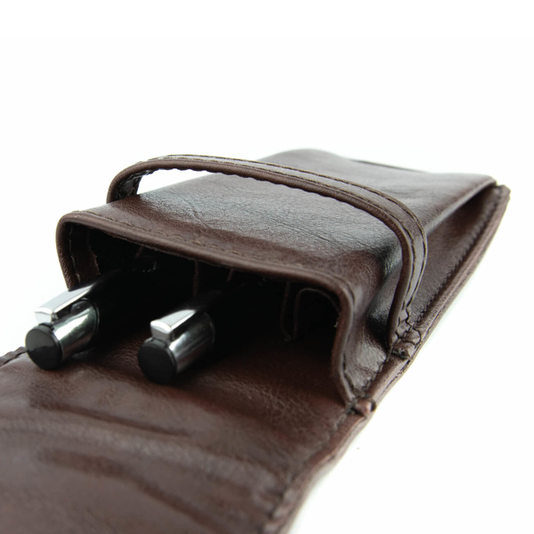 319 Etui 3-komorowe - jasny brąz KEMER zdjęcie 1