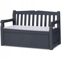 ŁAWKA SKRZYNKA OGRODOWA TARASOWA EDEN 265L GRAFIT 250076 KETER