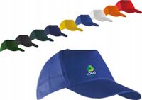 Czapka z daszkiem 5 panelowa TWÓJ HAFT LOGO NAPIS firmowa reklamowa