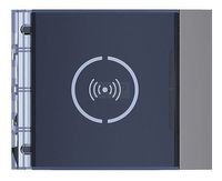 SFERA: Plakietka modułu czytnika zbliżeniowego breloków - Stalowaszara Legrand 353203