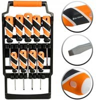 ZESTAW WKRĘTAKÓW ŚRUBOKRĘTÓW WKRĘTAKI 9el PREMIUM