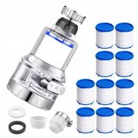 Filtr Do Wody Na Kran Obrotowy Usuwa Zanieczyszczenia i Metale + 10