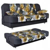 kanapa sofa sara print duo rozkładana wersalka spania bonell łóżko