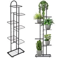 Kwietnik Metalowy 7-poziomowy Piętrowy Stojak na Doniczki Rośliny Kwiatki